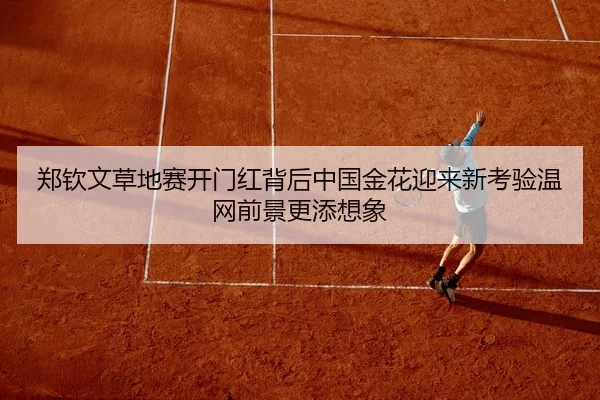 郑钦文草地赛开门红背后中国金花迎来新考验温网前景更添想象